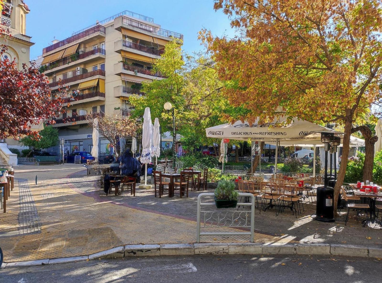 Aris Central Athens Atenas Exterior foto