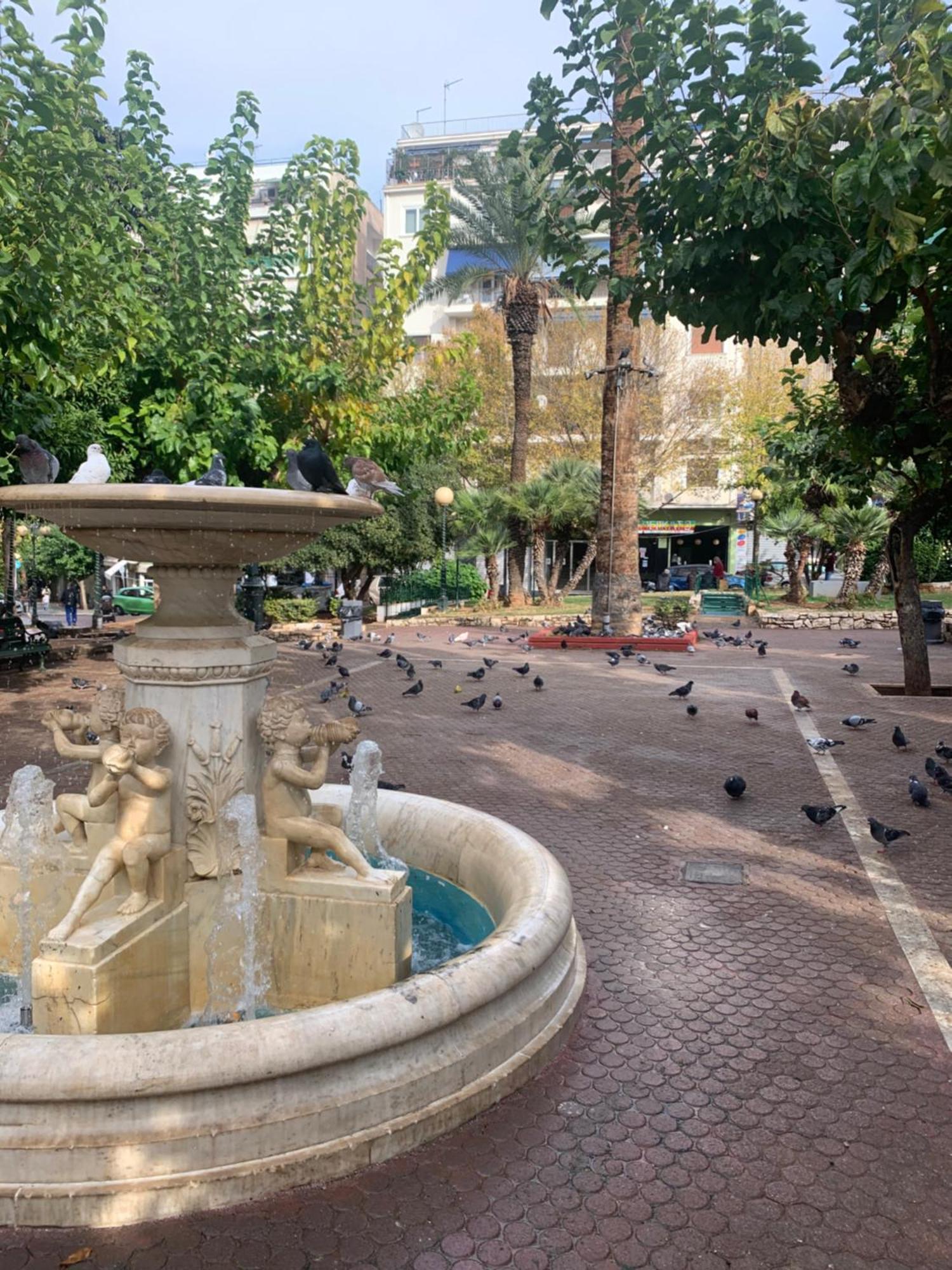 Aris Central Athens Atenas Exterior foto